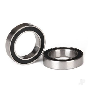 Traxxas Ball Bearings, Black Rubber Sealed (12x18x4mm) (2 pcs) (TRX5120A)