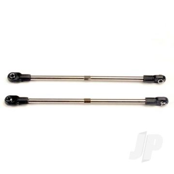Traxxas Turnbuckles, 116Mm (Rear Toe Control Links) (2 Pcs) (Includes Installed Rod Ends And Hollow Ball Connectors) (TRX5139)