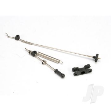 Traxxas Linkage Set, Throttle & Brake (Jato) (Includes Servo Horn, Rod Guides, Brake Spring, Brake Adjustment Dial, Rods (Wires), Throttle Return Spring, Hardware) (TRX5568)
