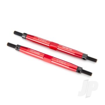 Traxxas Toe Links, Slayer Pro 4X4 (Tubes 7075-T6 Aluminium, Red) (88Mm, Fits Front Or Rear) (2 Pcs) / Rod Ends, Rear (4 Pcs) / Rod Ends, Front (4 Pcs) / Wrench (1Pc) (TRX5939R)