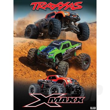 Traxxas X-Maxx Orange 36X48 Window Graphics (TRX61884)