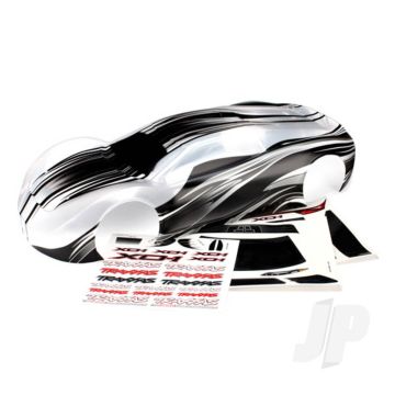 Traxxas Body, Xo-1, Prographix (Graphics Are Printed, Requires Paint & Final Colour Application) / Wing / Wing Uprights (2 Pcs) / Washers (2 Pcs) / Decals (TRX6412)