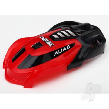 Traxxas Canopy, Alias, Red / 1.6X5Mm Bcs (Self-Tapping) (3 Pcs) (TRX6611)