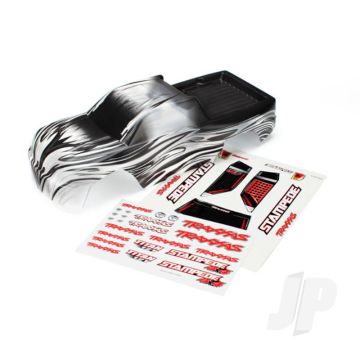 Traxxas Body, Stampede 4X4, Prographix (Graphics Are Printed, Requires Paint & Final Colour Application) / Decal Sheet (TRX6714)