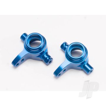 Traxxas Steering Blocks, 6061-T6 Aluminium (Blue-Anodised), Left & Right (TRX6837X)