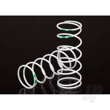 Traxxas Spring, Shock, White (Gtr Long) (0.653 Rate Green) (1 Pair) (TRX7441)