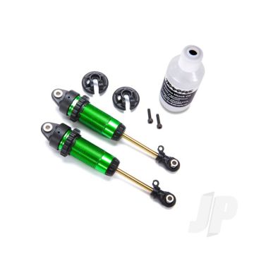 Traxxas Shocks, Gtr Xx-Long Green-Anodised, Ptfe-Coated Bodies With Tin Shafts (Fully Assembled, With Out Springs) (2 Pcs) (TRX7462G)