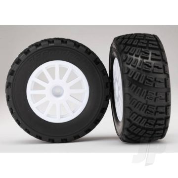 Traxxas Tyres And Wheels, Assembled Glued Bfgoodrich Rally (2 Pcs) (TRX7473)