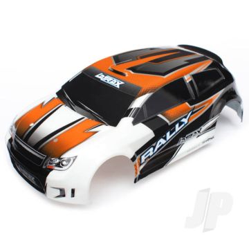 Traxxas Body, Latrax 1:18 Rally, Orange (Painted) / Decals (TRX7517)