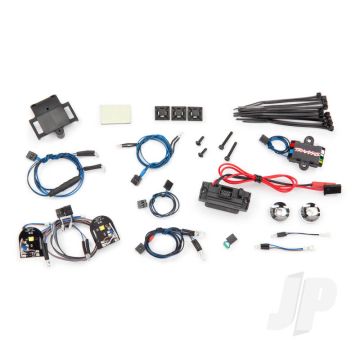Traxxas Led Light Set, Complete With Power Supply (Contains Headlights, Tail Lights, Side Marker Lights, & Distribution Block) (Fits #9111 Or 9112 Body) (TRX8090)