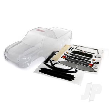 Traxxas Body, Trx-4 Sport (Clear, Trimmedium, Requires Painting) / Window Masks / Decal Sheet (TRX8111)