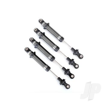 Traxxas Shocks, Gts, Silver Aluminium (Assembled With Out Springs) (4 Pcs) (For Use With #8140 Trx-4 Long Arm Lift Kit) (TRX8160)