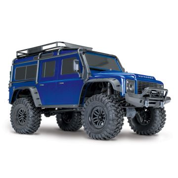 Traxxas TRX-4 Land Rover Defender 1:10 4X4 Trail Crawler (TRX82056-4-BLUE)