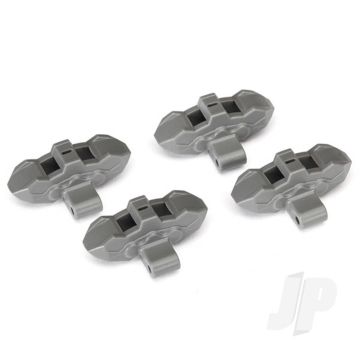 Traxxas Brake Calipers, Front Or Rear (Grey) (4 Pcs) (TRX8567)