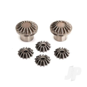 Traxxas Gear Set, Rear Differential (Output Gears (2 Pcs) / Spider Gears (4 Pcs)) (#8581 Required To Build Complete Differential) (TRX8577)