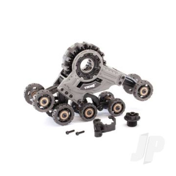 Traxxas Traxx, Rear, Left (Assembled) (Requires #8886 Stub Axle, #7061 Gtr Shock, & #8896 Rubber Track) (TRX8883)