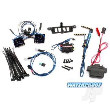 Traxxas Led Light Set, Complete With Power Supply (Contains Headlights, Tail Lights, Roof Lights, & Distribution Block) (Fits #8811 Or #8825 Body) (TRX8898)