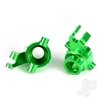Traxxas Steering Blocks, 6061-T6 Aluminium (Green-Anodised), Left & Right (TRX8937G)