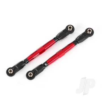 Traxxas Toe Links, Front (Tubes Red-Anodised, 7075-T6 Aluminium, Stronger Than Titanium) (88Mm) (2 Pcs) / Rod Ends, Rear (4 Pcs) / Rod Ends, Front (4 Pcs) / Aluminium Wrench (1Pc) (TRX8948R)