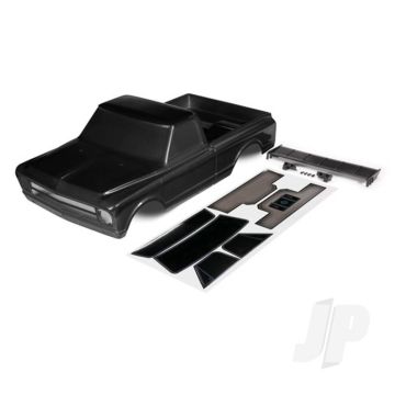 Traxxas Body, Chevrolet C10 (Black) (Includes Wing & Decals) (TRX9411A)