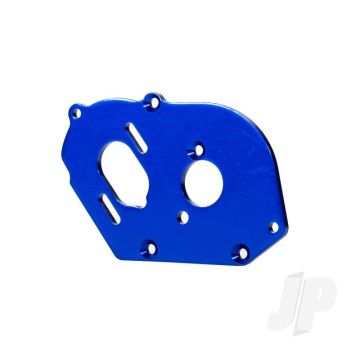 Traxxas Plate, Motor, Blue (3.2Mm Thick) (Aluminium) (TRX9490)