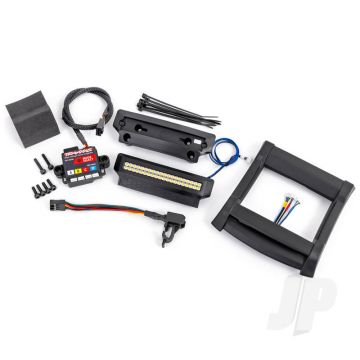 Traxxas Led Light Set, Sledge, Complete (Includes Body Bumper With Led Lights, Roof Skid Plate With Led Lights, #6590 High-Voltage Power Amplifier) (TRX9690)