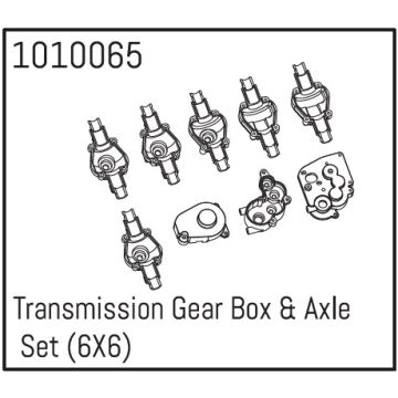 Absima Transmission Gear Box & Axle Set (6X6)