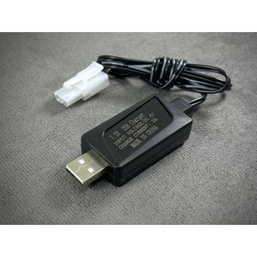 Absima USB Cable RC Charger - 6v to 9.6V NiMH Batteries (2A/10W) (AB4000002)