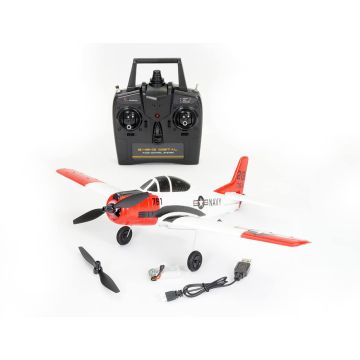 Volantex T-28 Trojan 4CH 400mm Brushed W/Gyro EPP RTF (V761-9)