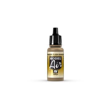 AV Vallejo Model Air 17ml - Khaki Brown (VAL024)