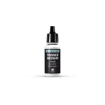 AV Vallejo Model Color 17ml - Thinner Medium (VAL524)