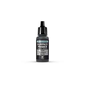 AV Polyurethane 17ml - Primer German Panzer Grey (RAL 7021) (VAL70603)
