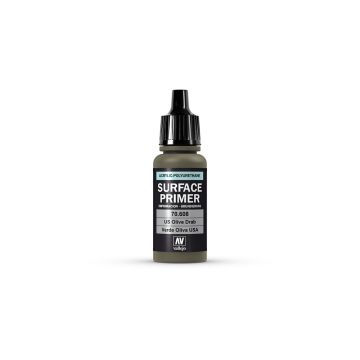 AV Polyurethane 17ml - Primer US Olive Drab (VAL70608)