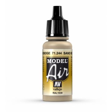 AV Vallejo Model Air 17ml - Sand Beige (VAL71244)