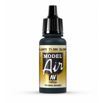 AV Vallejo Model Air 17ml - Glossy Sea Blue (VAL71300)