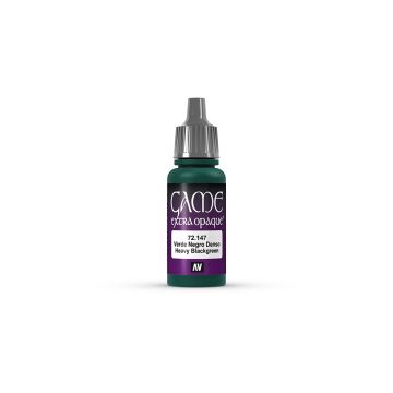 AV Vallejo Game Extra Opaque 17ml - Heavy Blackgreen (VAL72147)