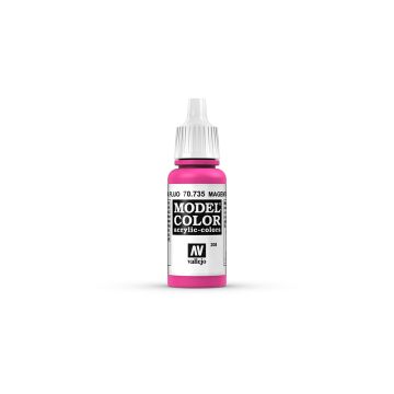 AV Vallejo Model Color 17ml - Fluorescent Magenta (VAL735)