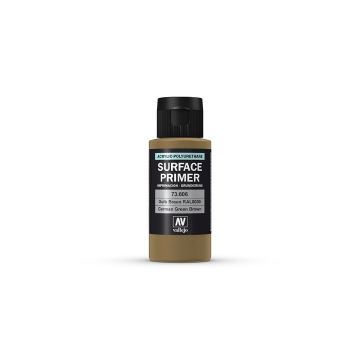 AV Vallejo Polyurethane - Primer German Green Brown (RAL 8000) 60ml (VAL73606)