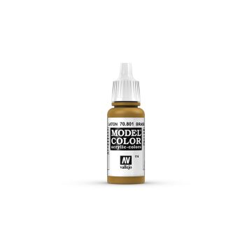 AV Vallejo Model Color 17ml - Metallic Brass (VAL801)