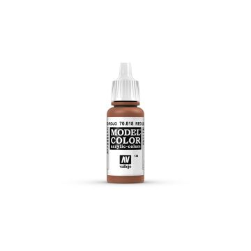 AV Vallejo Model Color 17ml - Red Leather (VAL818)