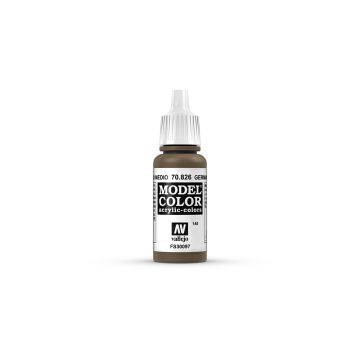 AV Vallejo Model Color 17ml - German Cam Medium Brown (VAL826)