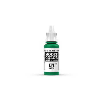 AV Vallejo Model Color 17ml - Transparent Green (VAL936)