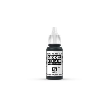 AV Vallejo Model Color 17ml - Matt Black (VAL950)