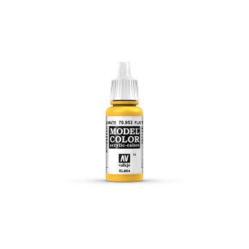 AV Vallejo Model Color 17ml - Flat Yellow (VAL953)