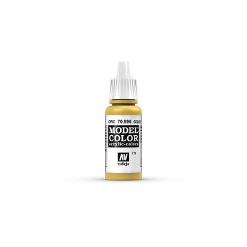AV Vallejo Model Color 17ml - Metallic Gold (VAL996)