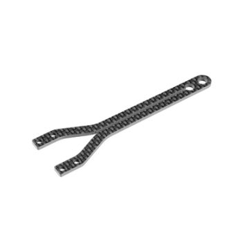Xray X4G'23 Graphite Upper Deck - Split Front - 2.0mm (XR301077)