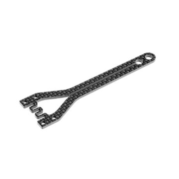 Xray X4A'23 Graphite Upper Deck - Split Front - 2.0mm (XR301079)