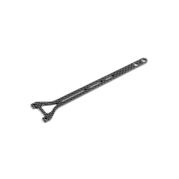 Xray X4F'25 Graphite Upper Deck - Split Rear - 2.0mm (XR301084)