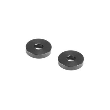 Xray Alu Shim 3X10X2.0mm - Black (2) (XR303116-K)