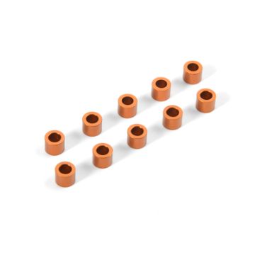 Xray Alu Shim 3X5X4.0mm - Orange (10) (XR303144-O)